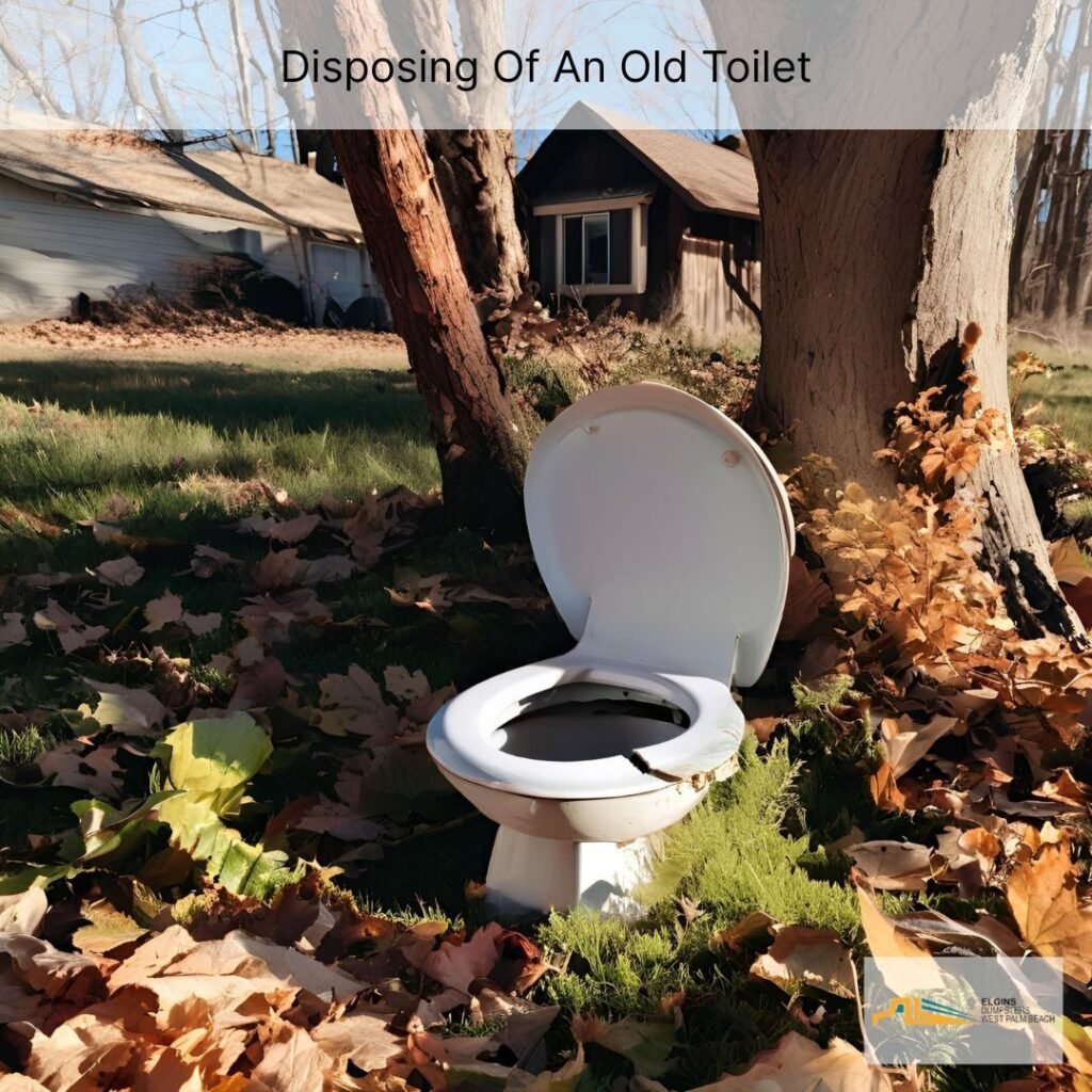 How to Dispose of an Old Toilet in West Palm Beach