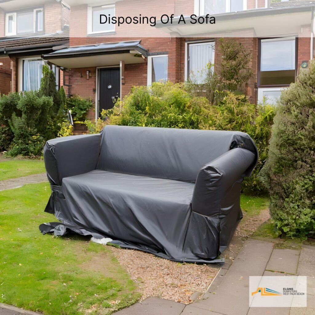 Sofa Disposal: How to Get Rid of an Old Couch in West Palm Beach